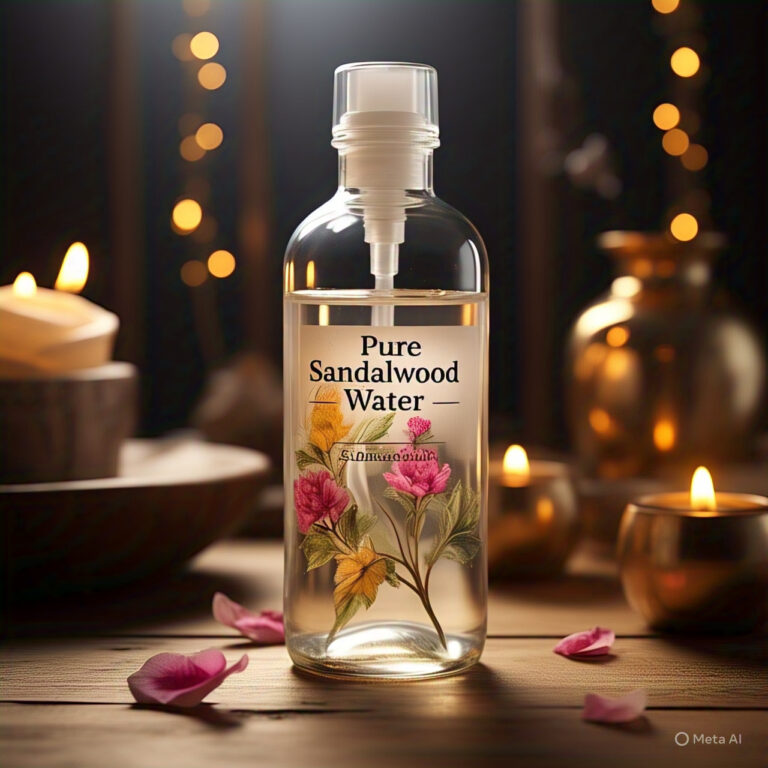 pure sandalwood water floral water
