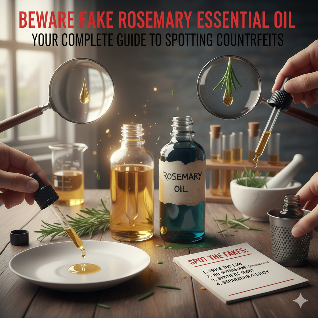 Beware of Fake Rosemary Essential Oil: Your Complete Guide to Spotting Counterfeits