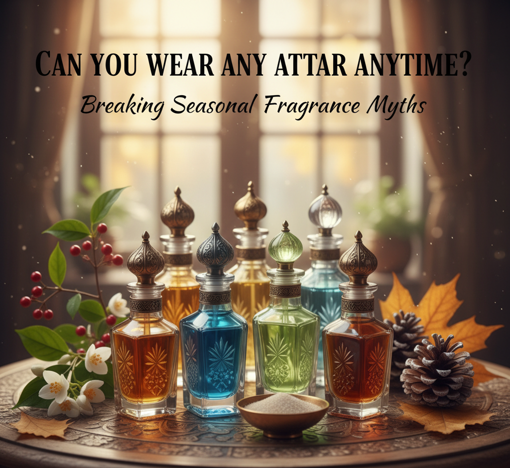 Can You Wear Any Attar Anytime? Breaking Seasonal Fragrance Myths